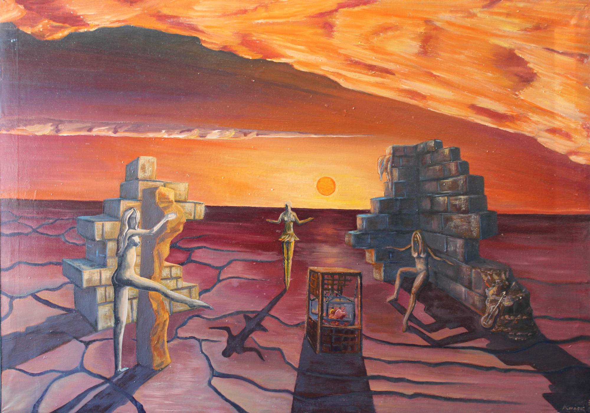 „Nach der Schöpfung“ Gämelde Andrej Knack 2003