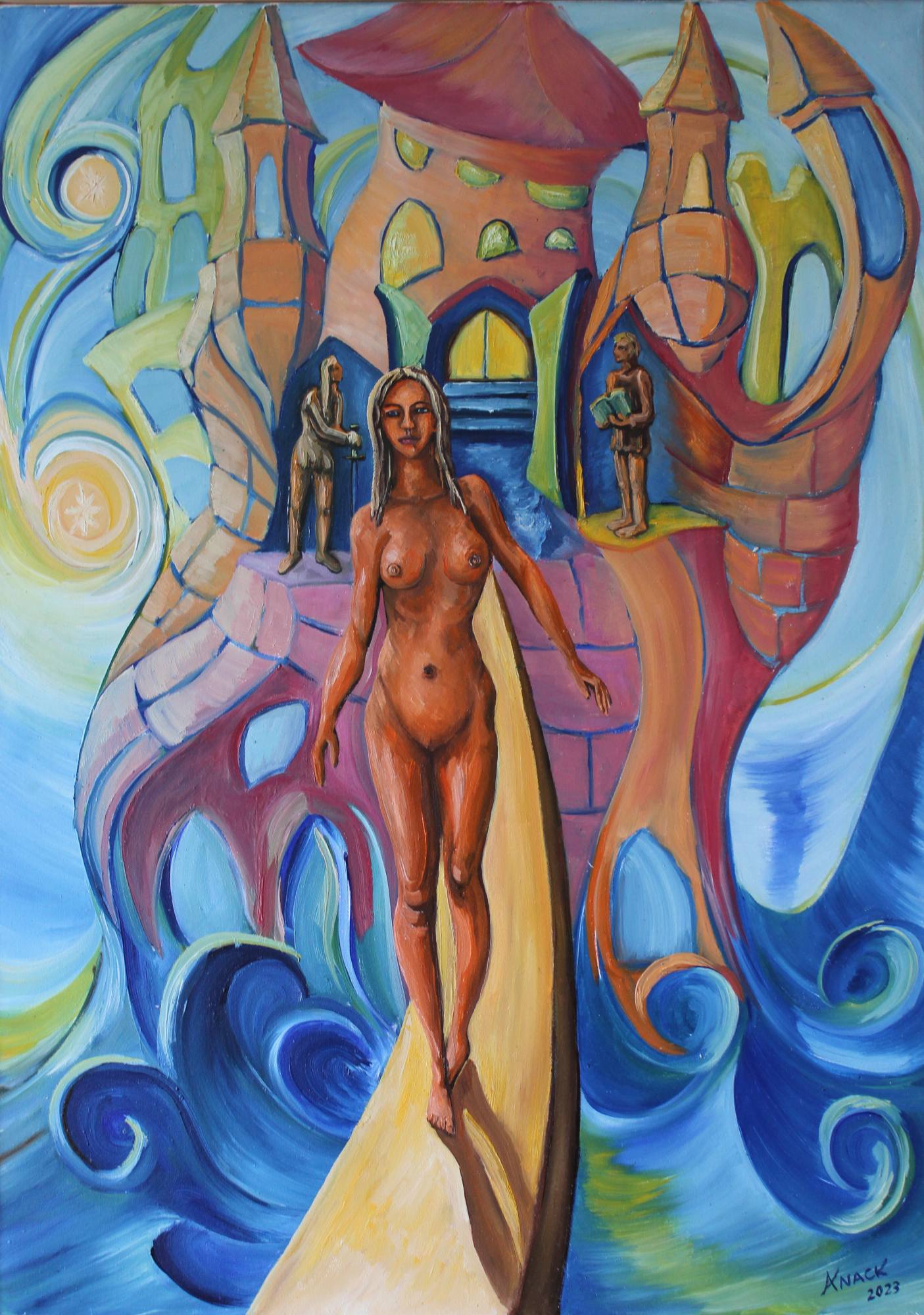 Kunstmalerei "Illusin"  Künstler: Andrej Knack Jahr: 2023