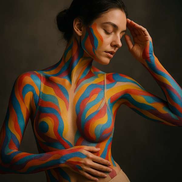 Bodypainting Baden-Baden, Körperbemalung, Körperkunst, Body-Painting, Babybauch-Bemalung