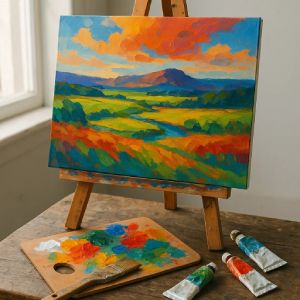 Malkurs Acrylfarbe