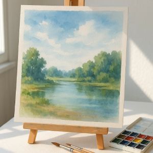 Malkurs Aquarell Loose Watercolor Baden-Baden